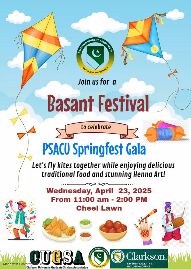 Event poster, Basant Festival