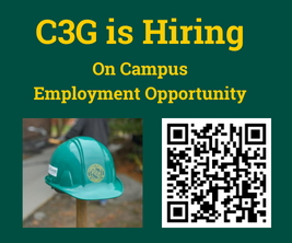 C3G is Hiring – On Campus Employment