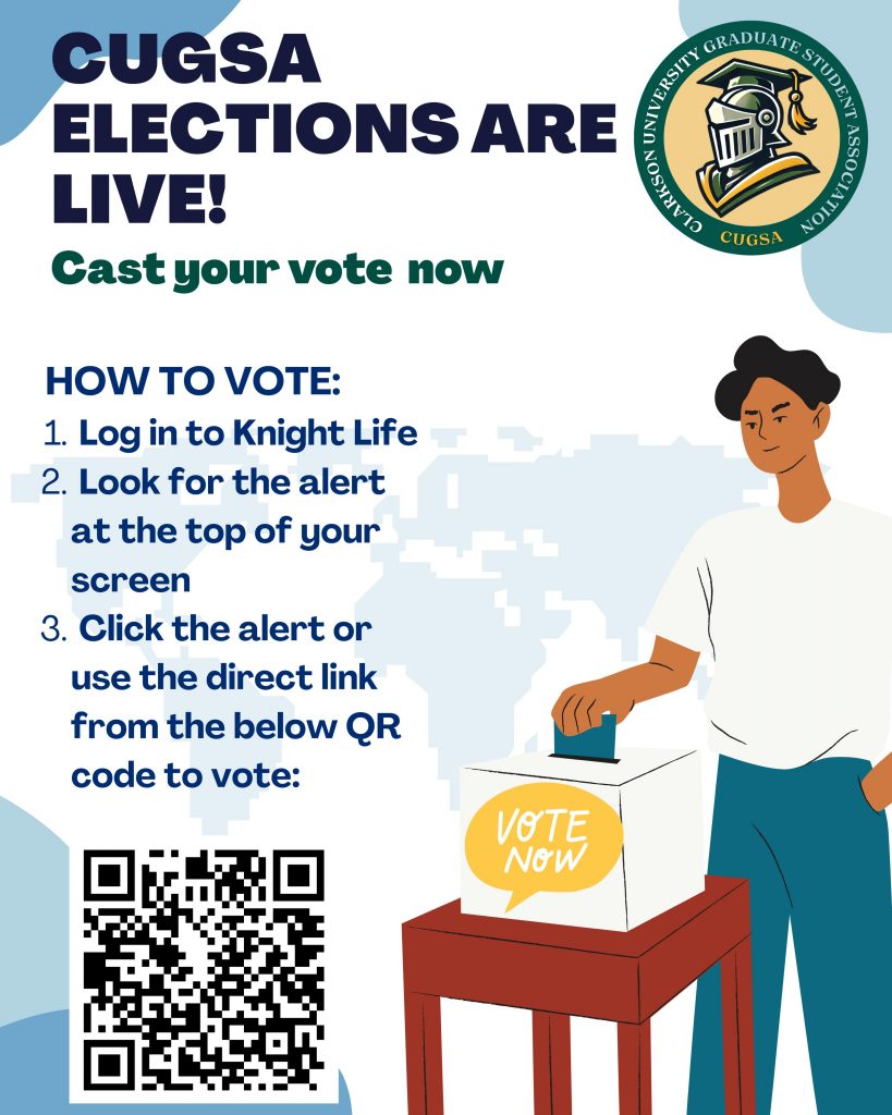 CUGSA Elections Info Poster