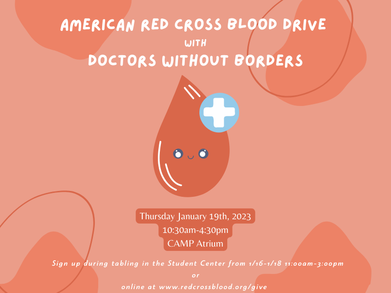 Doctors Without Borders Blood Drive