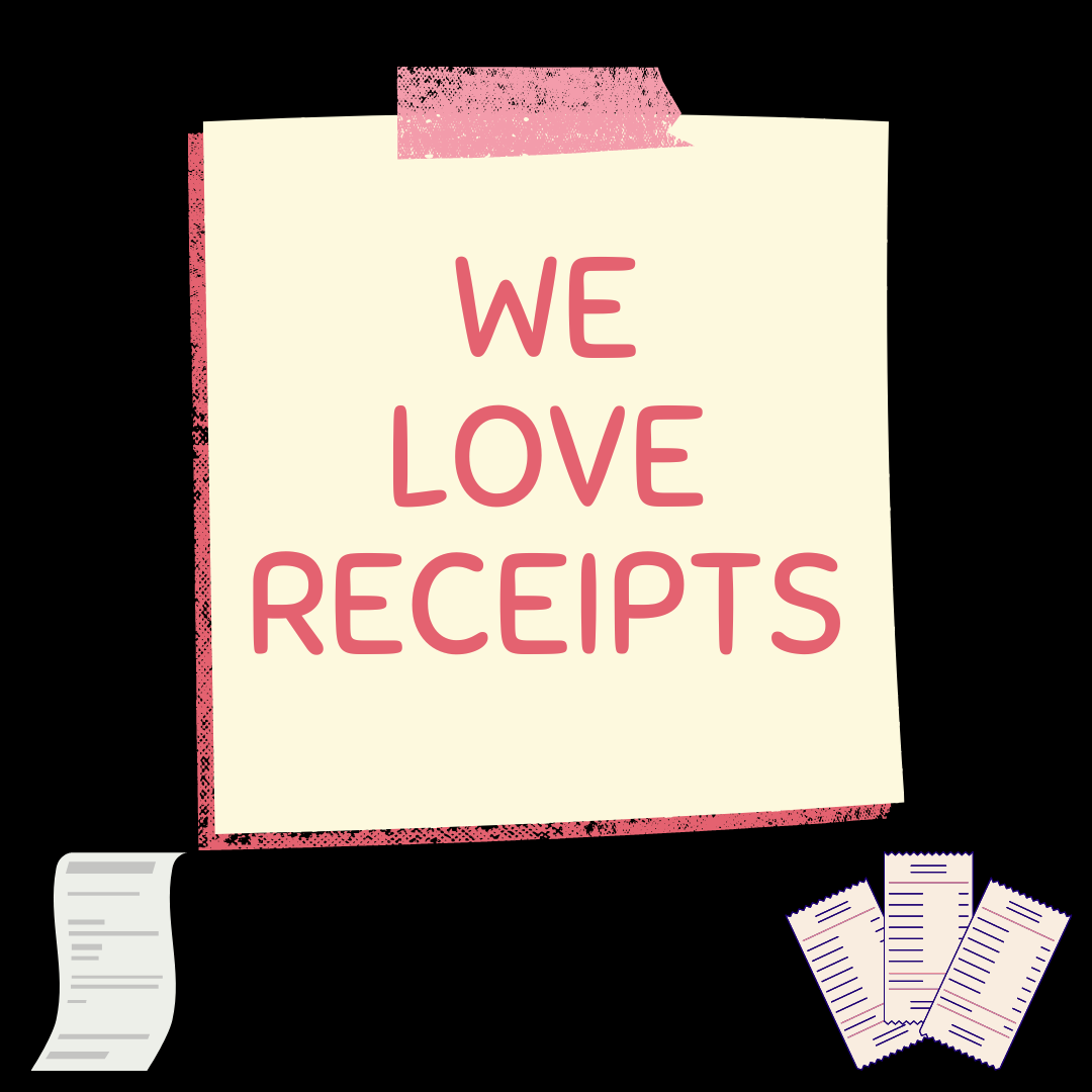 Submit Itemized Receipts