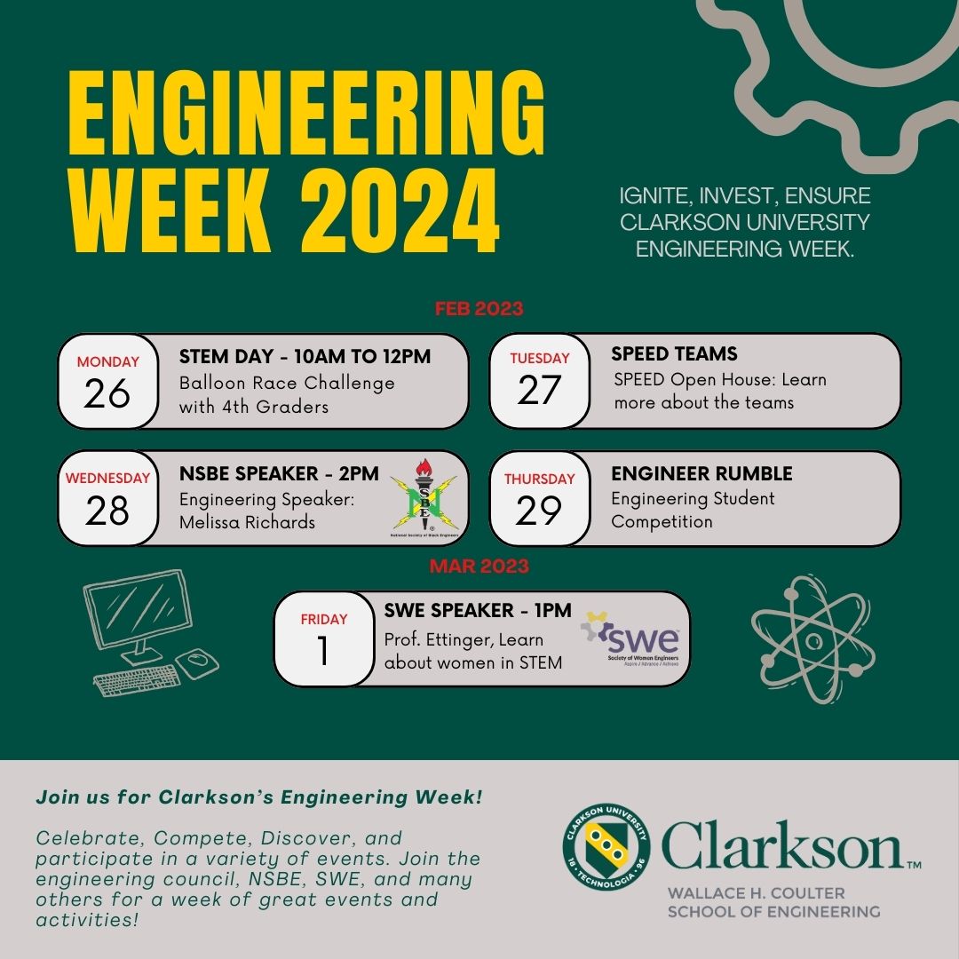 Clarkson University’s Engineering Week!
