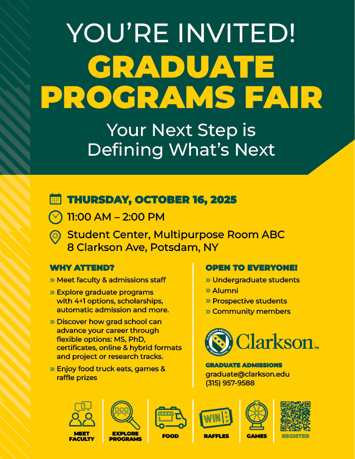 Flyer - Graduate Programs Fair