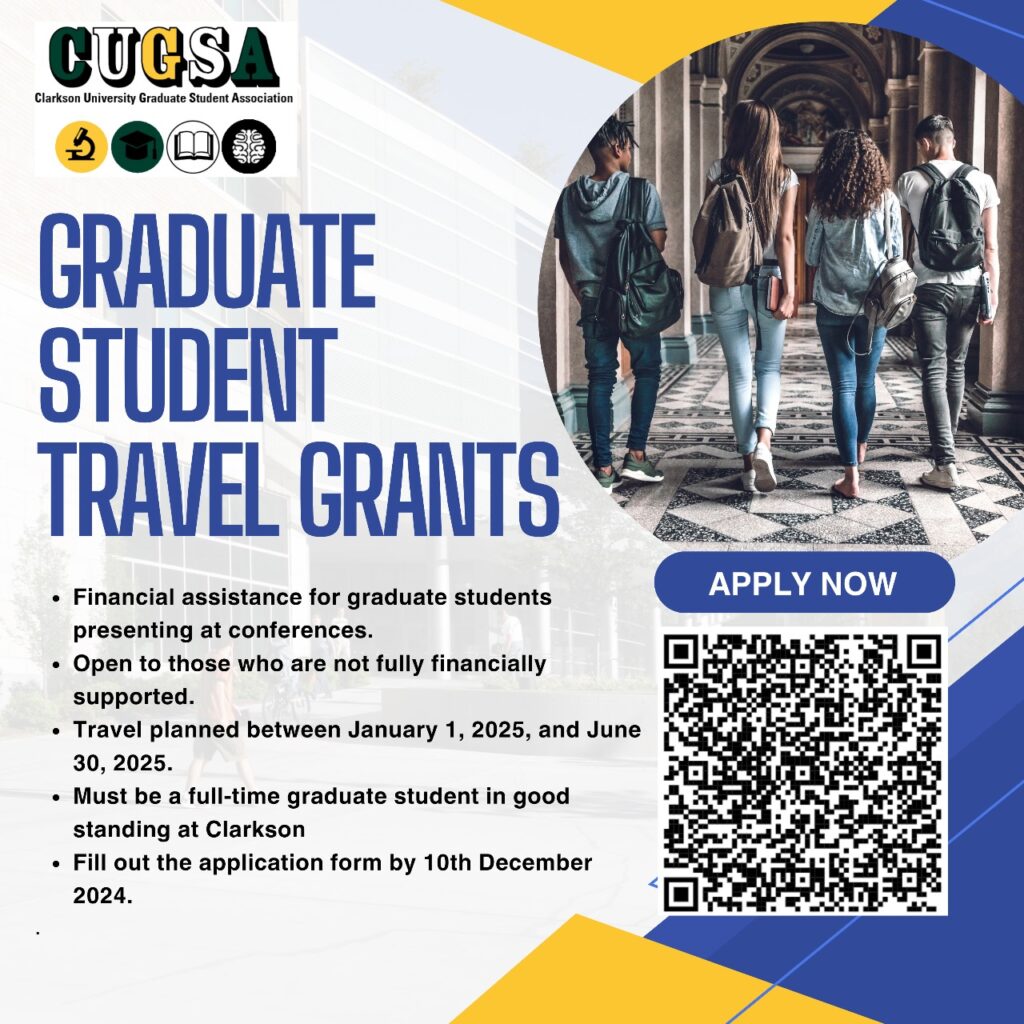 Info Poster, GSA Student Travel Grants