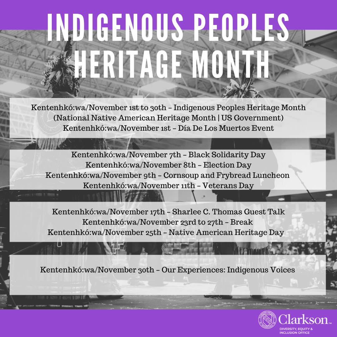 Indigenous Peoples Heritage Month