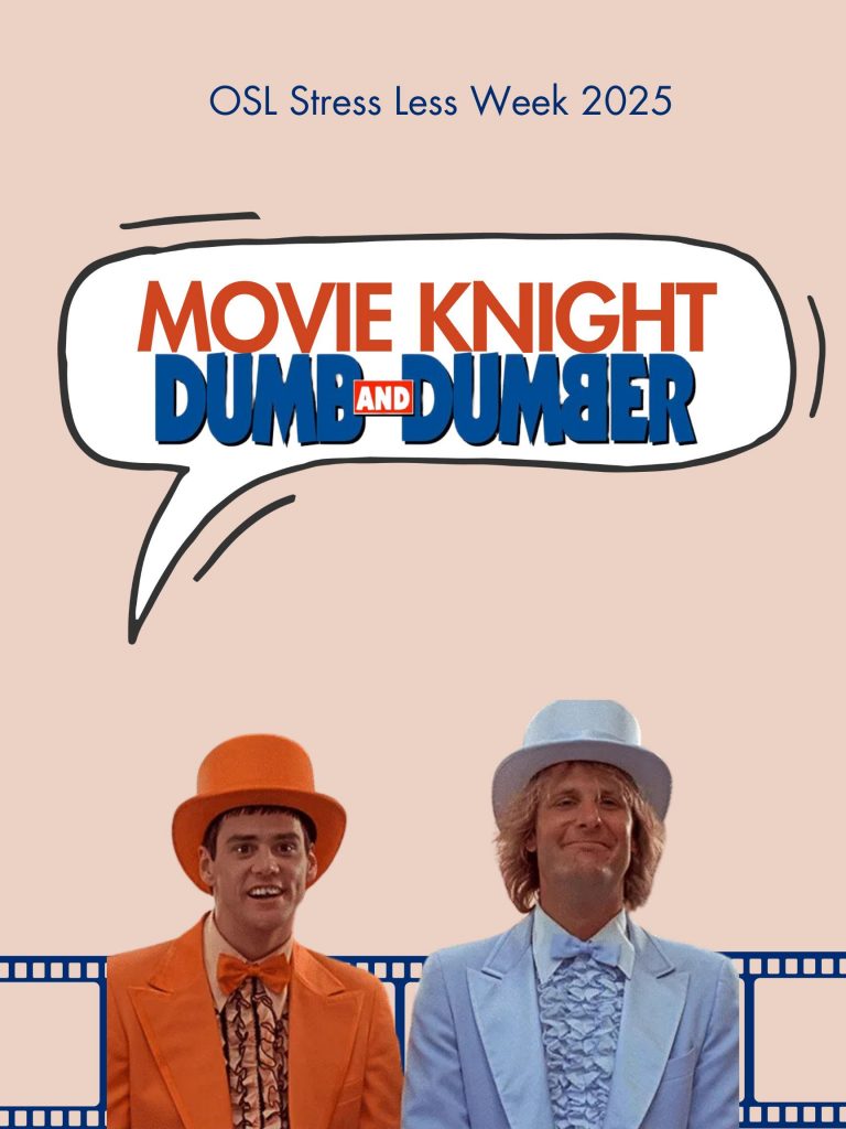 "Movie Knight: Dumb and Dumber” Brought to you by Clarkson's Office of Student life.