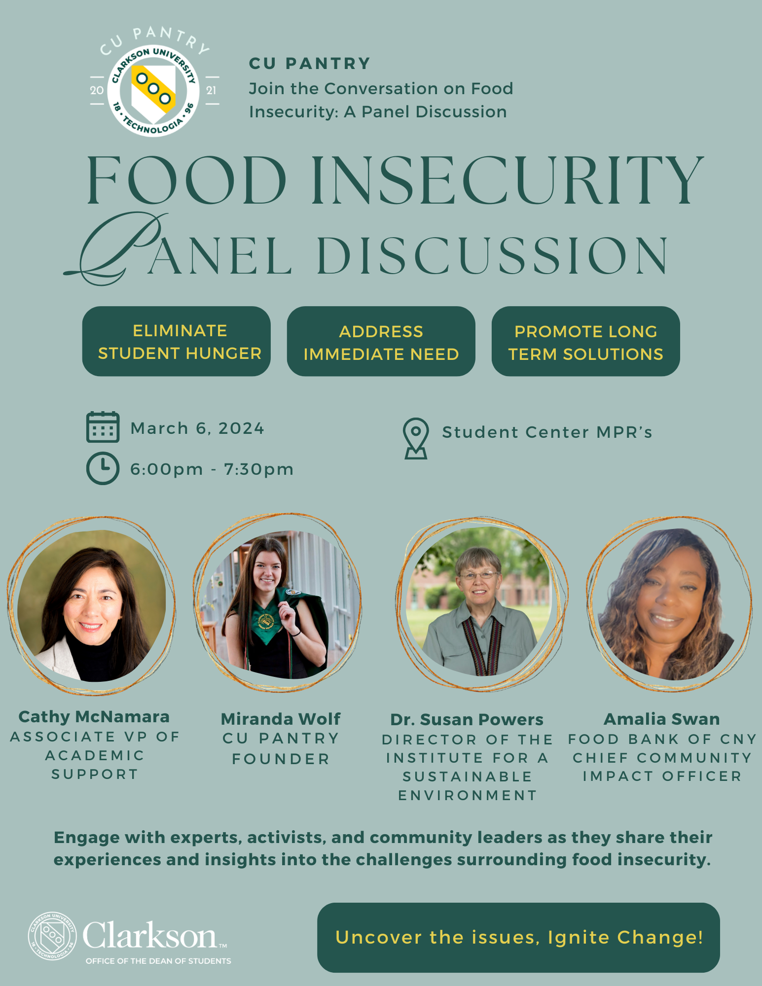 Panel Discussion on Food Insecurity