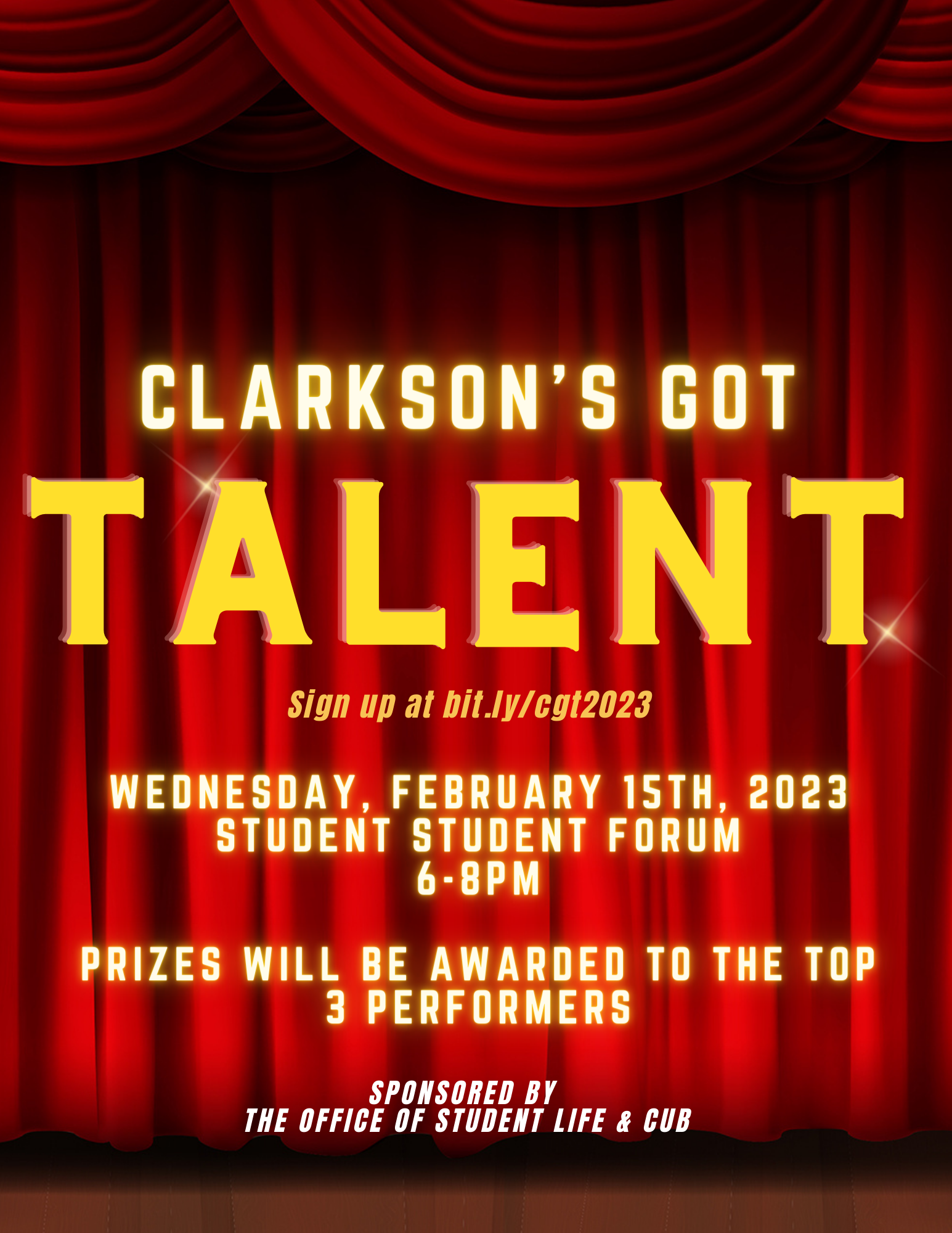 10th Annual Clarkson’s Got Talent Sign ups are Live!