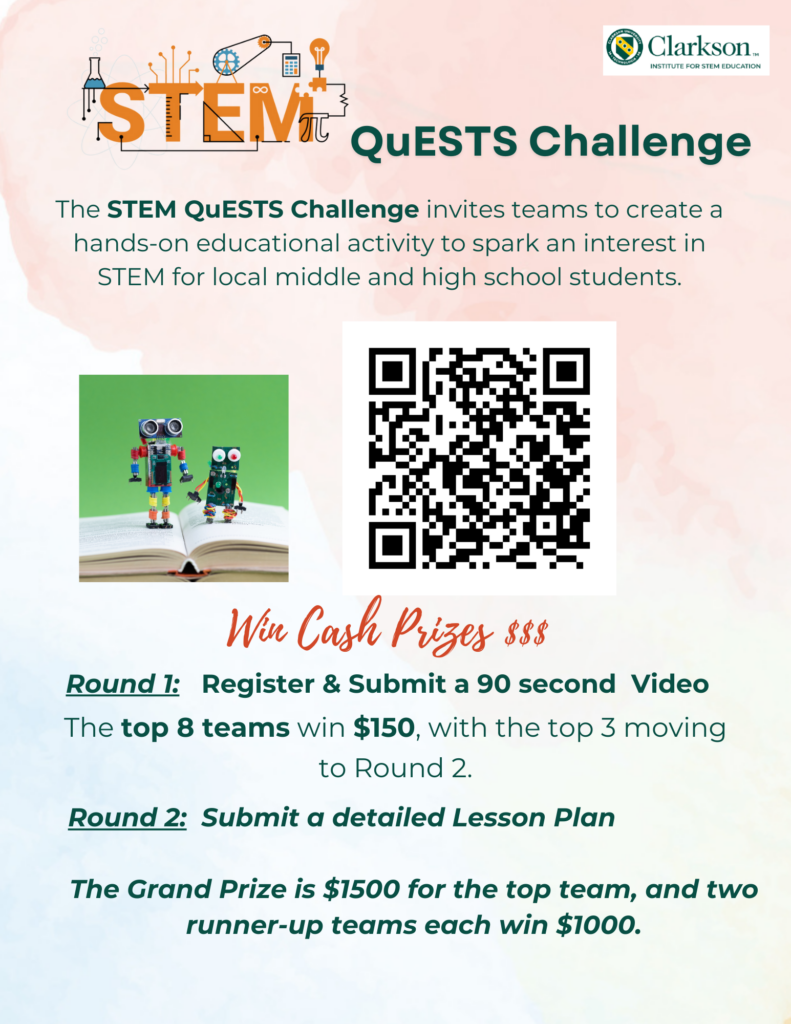 Event poster, STEM QuESTS Challenge 2025