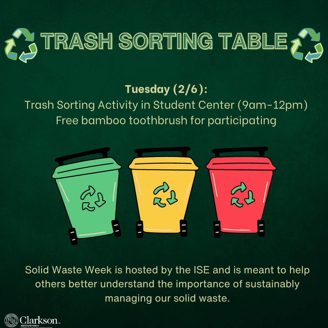 Learn to sort your trash table!!