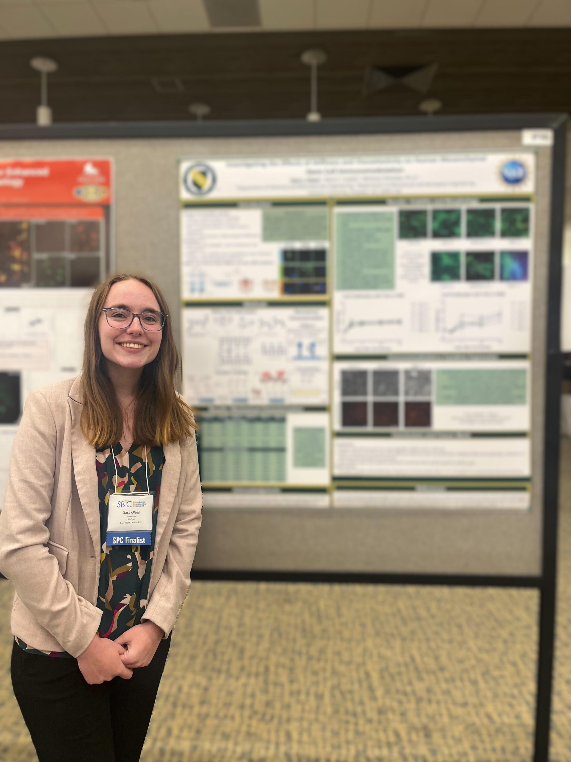 Sara Olsen ’24 Presents Research at 2024 Summer Biomechanics, Bioengineering, and Biotransport Conference
