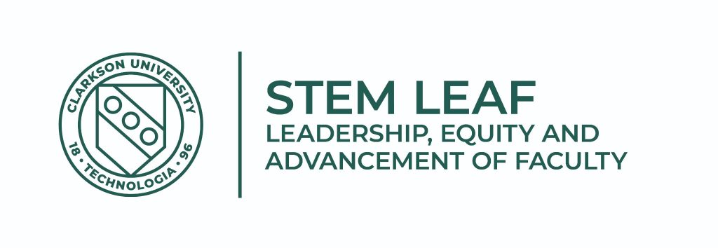 Clarkson logo 
STEM LEAF 
Leadership, Equity and Advancement of Faculty