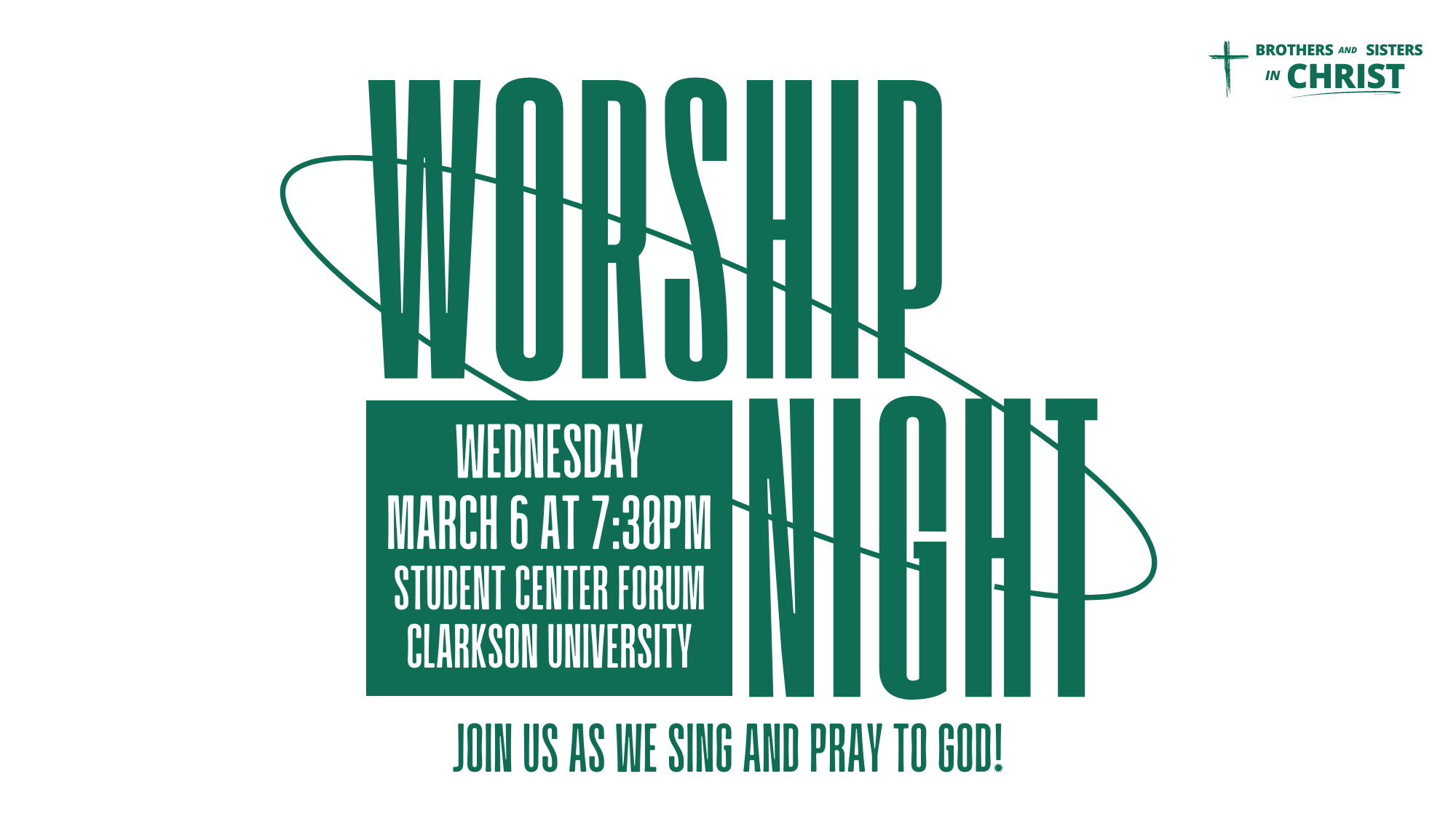 Christ on Campus – Worship Night