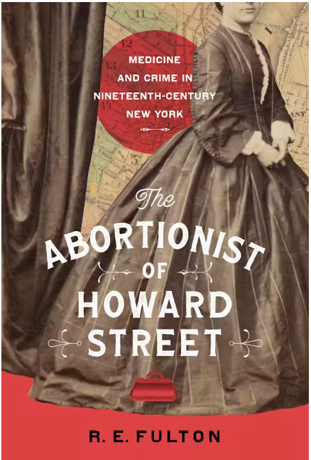 Book cover, "The Abortionist of Howard Street"