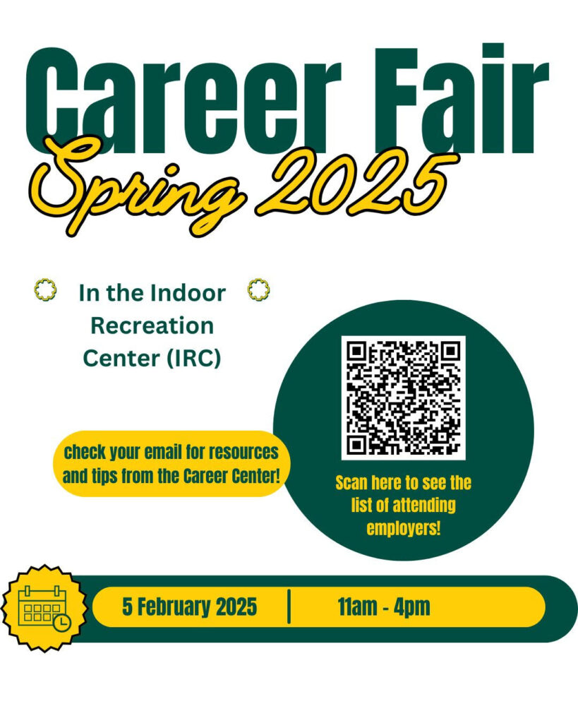 Event poster, Career Fair