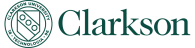 Clarkson University logo and shield