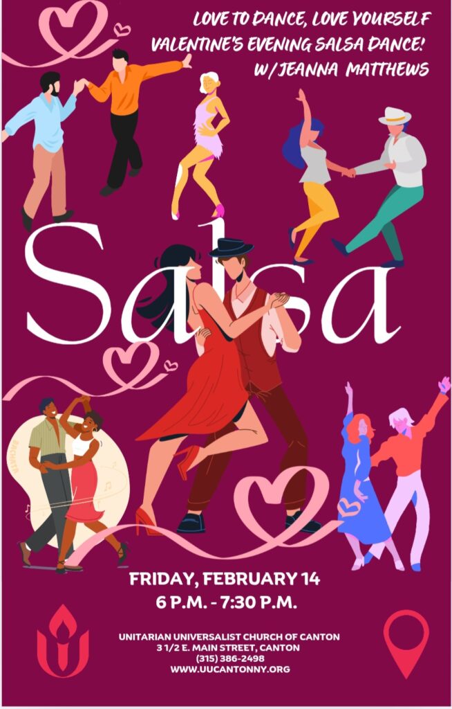 Event poster, Salsa Dancing event