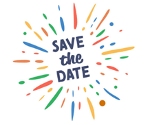 save the date sticker
