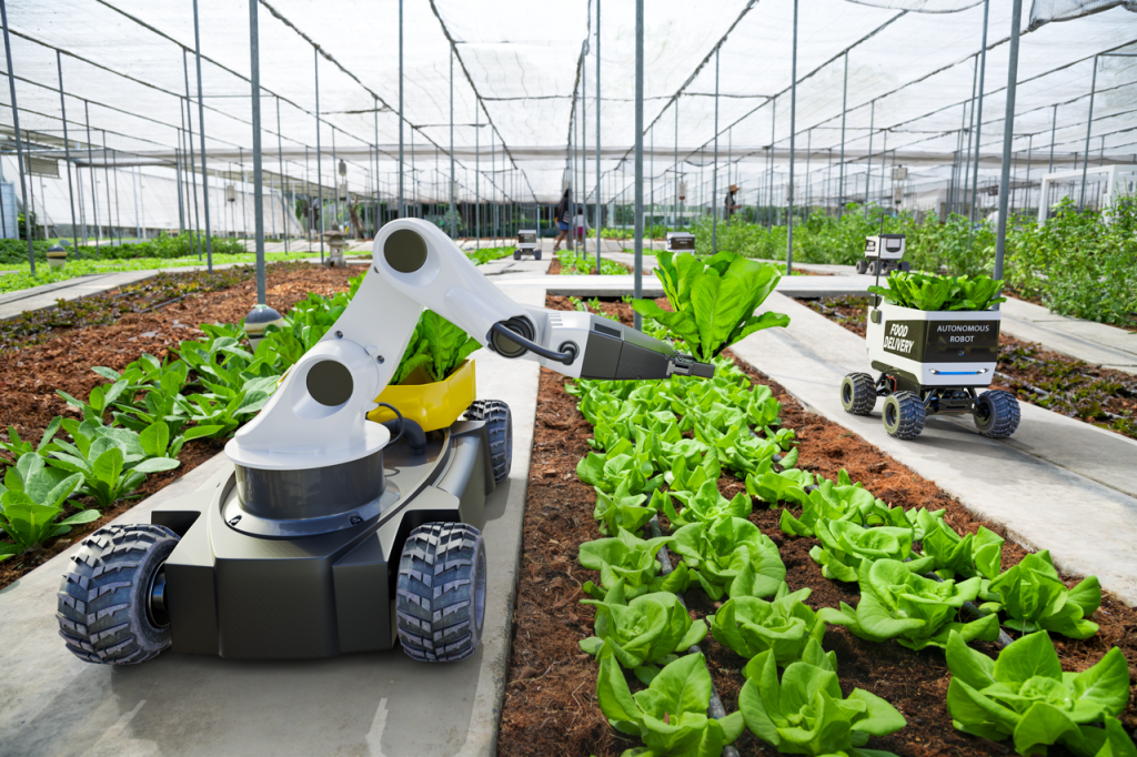 Automated greenhouse robotics