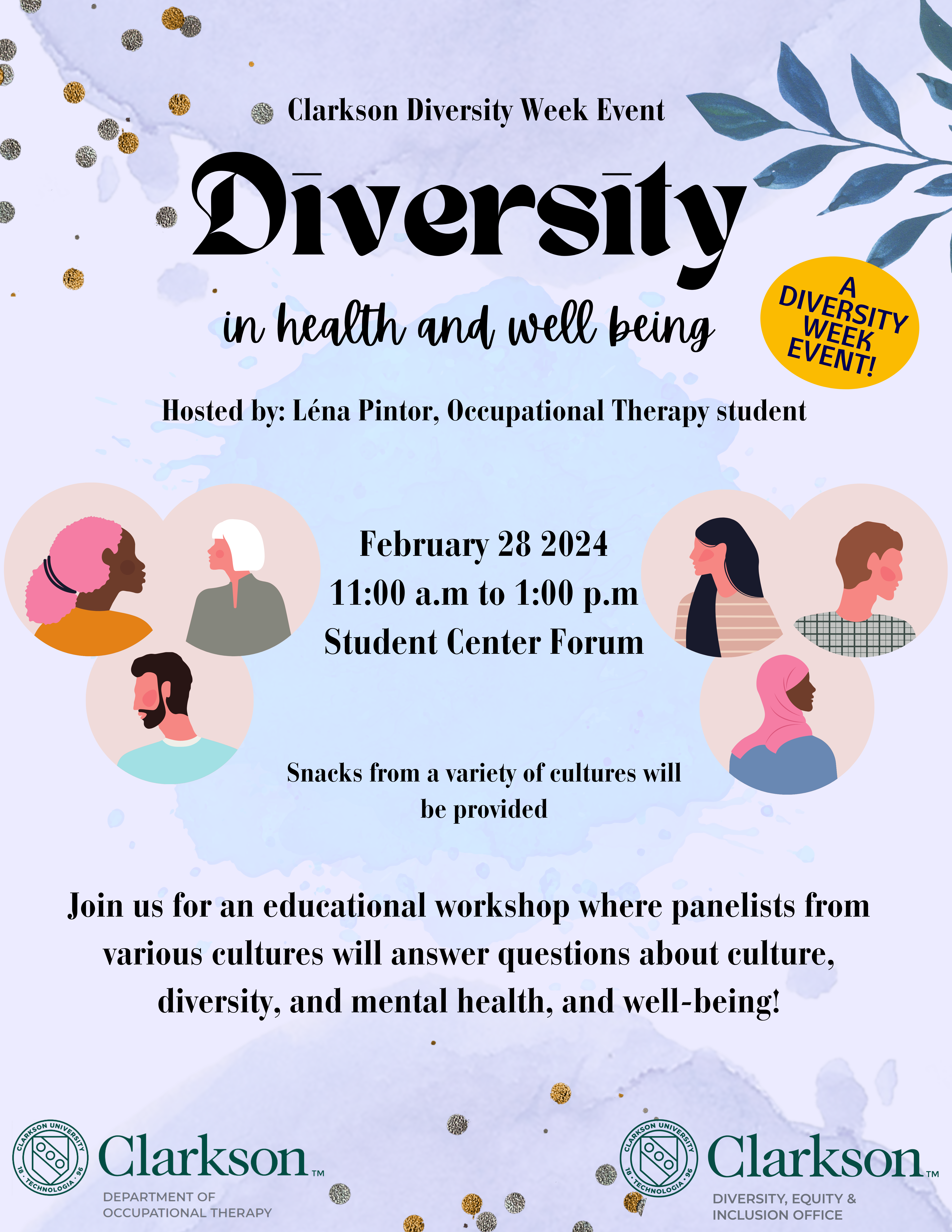 Diversity Week: Diversity in Health and Well Being