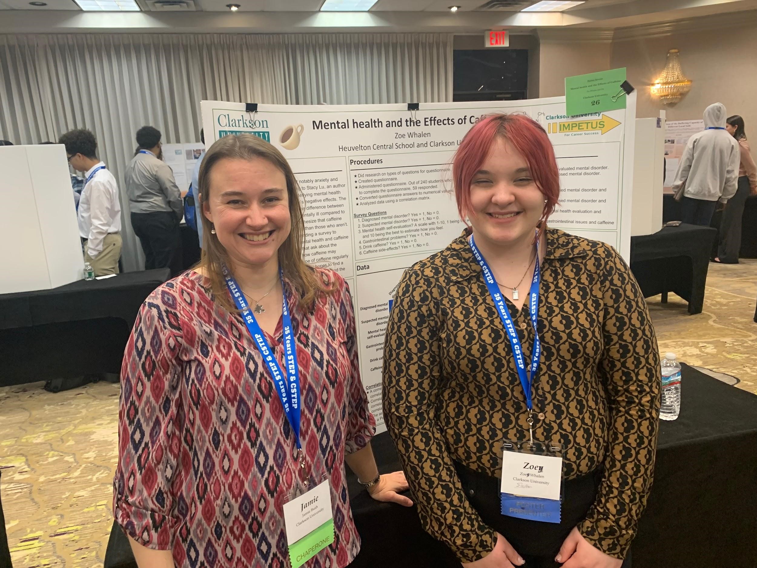 Heuvelton Student Takes First Place at Statewide Research Conference with Clarkson IMPETUS