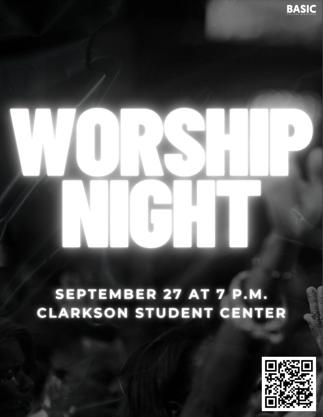 Worship Night, BASIC event, September 27th at 7pm